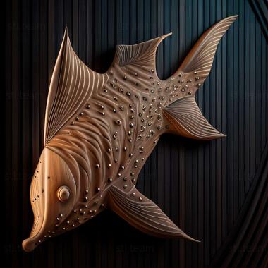 3D модель Plectorhinchus lineatus (STL)